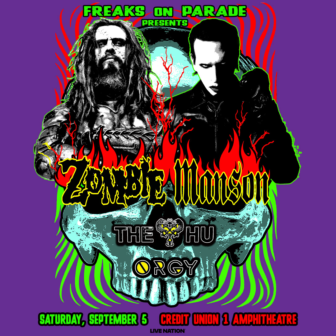 ROB ZOMBIE, MARILYN MANSON, THE HU, ORGY