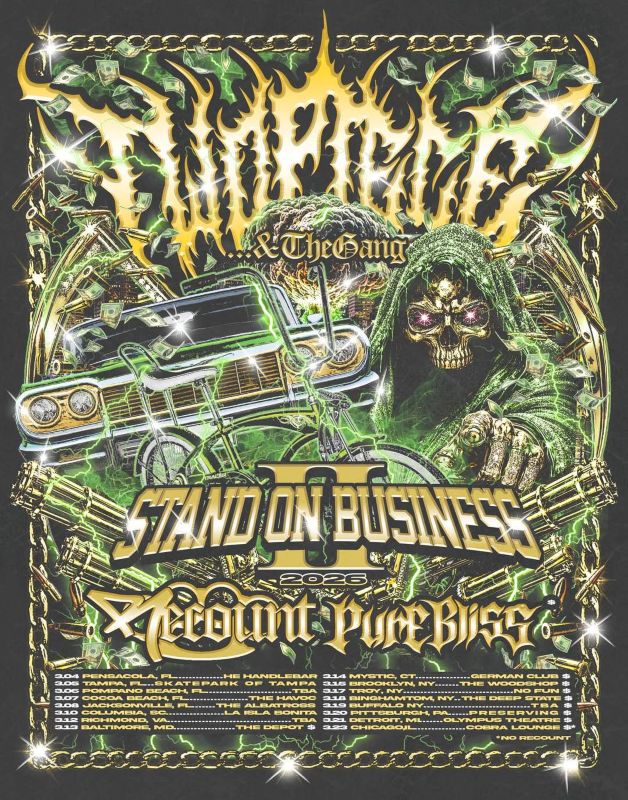 TWO-PIECE, PURE BLISS, SUFFERING, VULGE, FRIGID