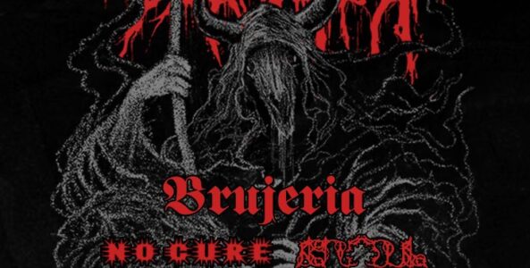 CATTLE DECAPITATION, BRUJERIA, NO CURE, KNOLL