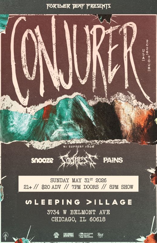 CONJURER, SADNESS, SNOOZE, PAINS