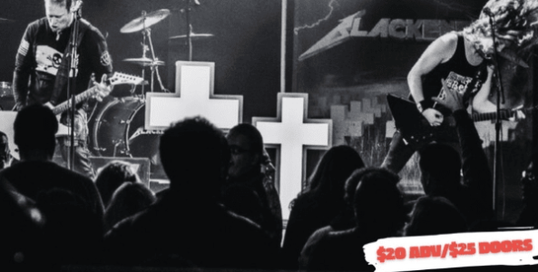 BLACKENED, FEED THE MACHINE, MY SACRIFICE, VOODOO