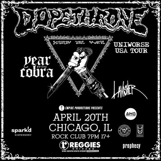 DOPETHRONE, YEAR OF THE COBRA, LAVISHER