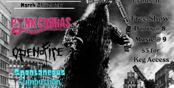 OPEN FIRE, PINK COBRAS, SPONTANEOUS CUMBUSTION