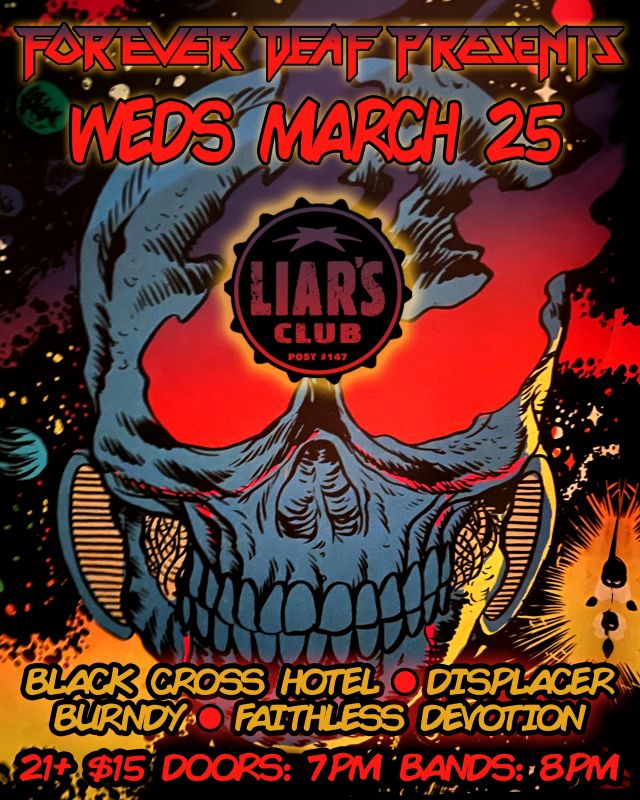 BLACK CROSS HOTEL, DISPLACER, BURNDY, FAITHLESS