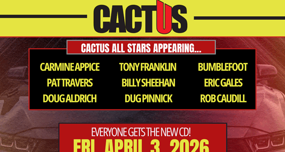 CACTUS all-stars featuring CARMINE APPICE