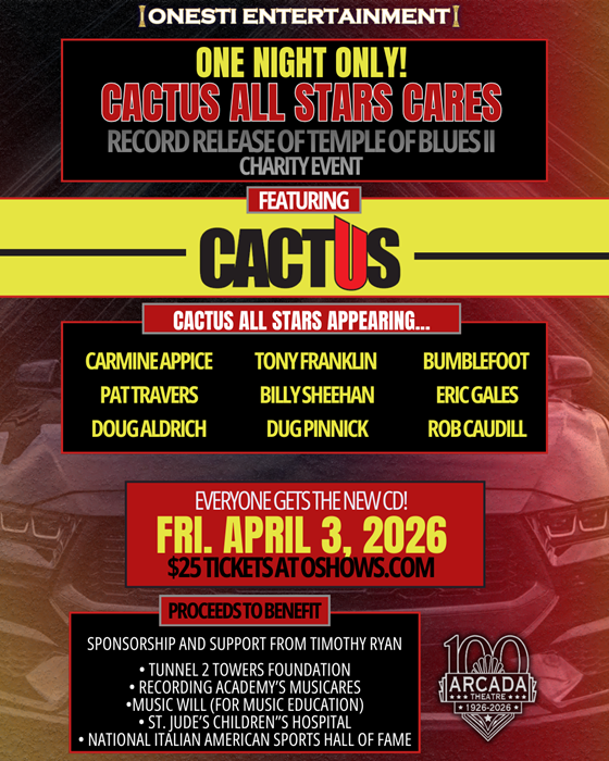 CACTUS all-stars featuring CARMINE APPICE