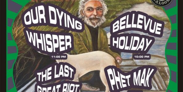 OUR DYING WHISPER, BELLEVUE HOLIDAY, THE LAST GREAT RIOT, PHET MAK
