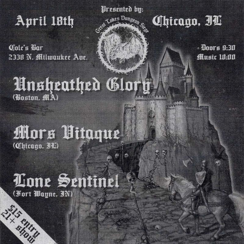 UNSHEATHED GLORY, MORS VITAQUE‘S, LONE SENTINEL