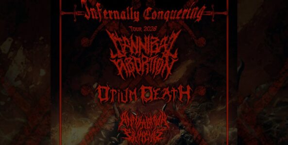 UNMERCIFUL, OPIUM DEATH, INFERNAL CONQUERING, ANNIHILATION PRINCIPLE, CANNIBAL ABORTION 