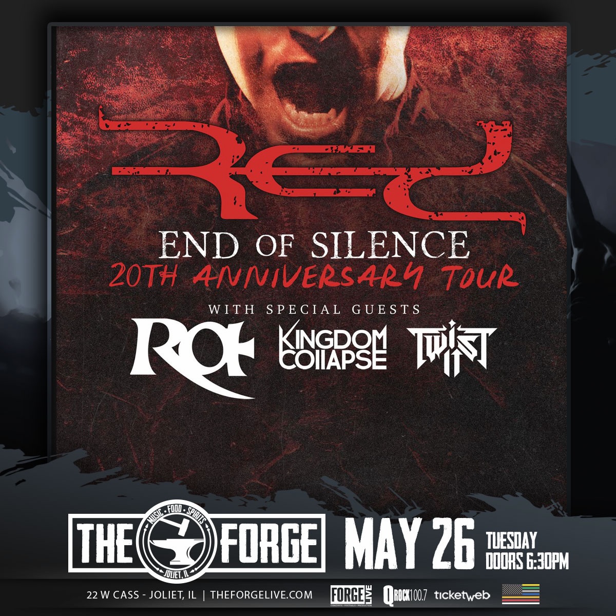 RED, RA, KINGDOM COLLAPSE, TWIST IT