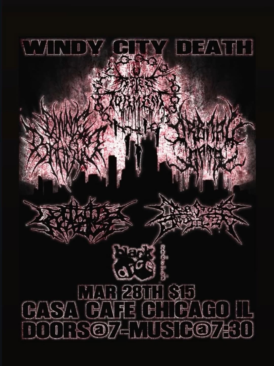 DONNIE BRASCO, ORBITAL GATE, LEFT WITH NO PULSE, RITES OF TORMENT