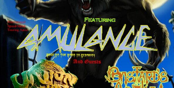 AMULANCE, UNION UNDEAD, BASTARD’S ASYLUM