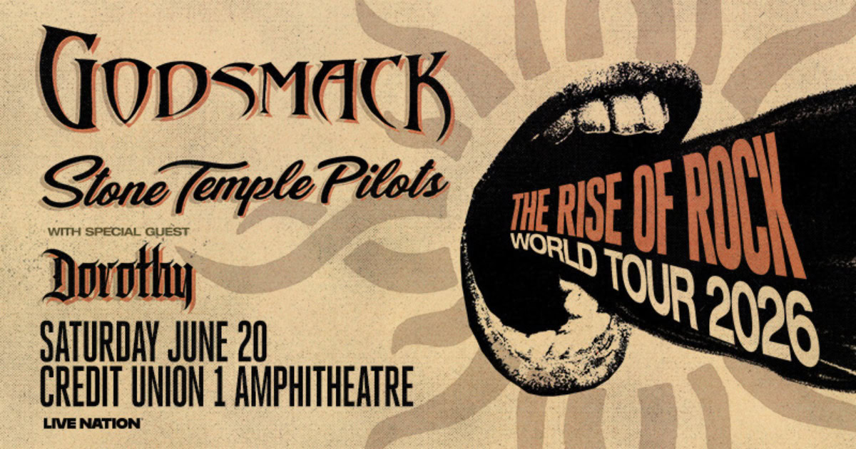 GODSMACK, STONE TEMPLE PILOTS, DOROTHY