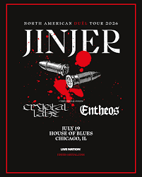 JINJER, ENTHEOS, CRYSTAL LAKE