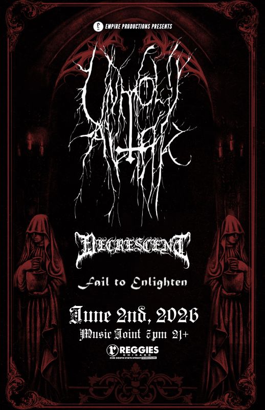 UNHOLY ALTAR, DECRESCENT, FAIL TO ENLIGHTEN