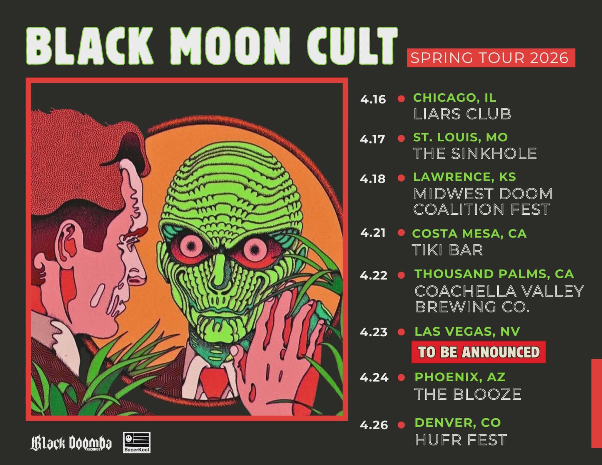 BLACK MOON, UNTO THE EARTH, CöKûS, GRAVE NEXT DOOR