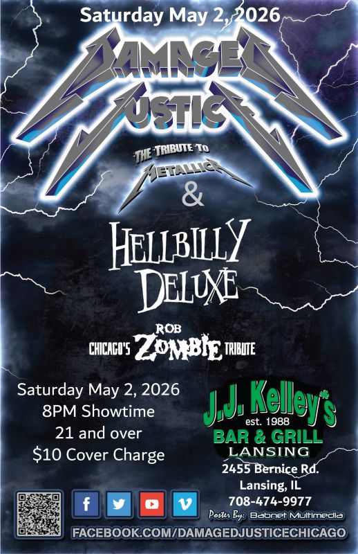 DAMAGED JUSTICE, HELLBILLY DELUXE