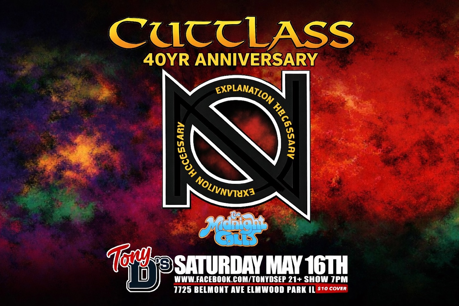 CUTLASS, MIDNIGHT CALLS