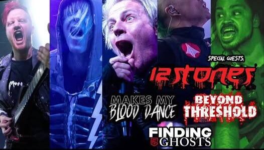 POWERMAN 5000, 12 STONES, MAKES MY BLOOD DANCE, BEYOND THRESHOLD, FINDING GHOSTS