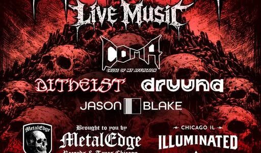 COMA, DITHEIST, DRUUNA, JASON BLAKE