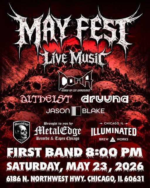 COMA, DITHEIST, DRUUNA, JASON BLAKE