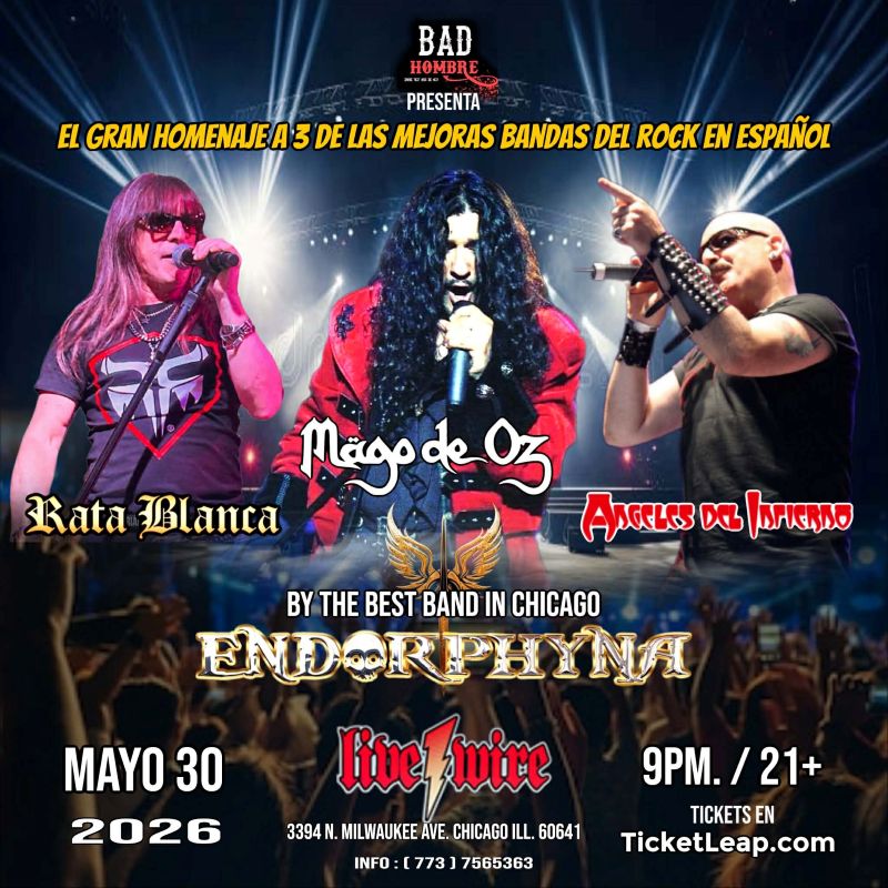 MAGO DE OZ, RATA BLANCA, ANGELES DEL INFIERNO