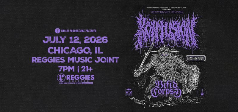 KONTUSION, MELTING ROT, WRETCHED BLESSING, BIFID CORPSE