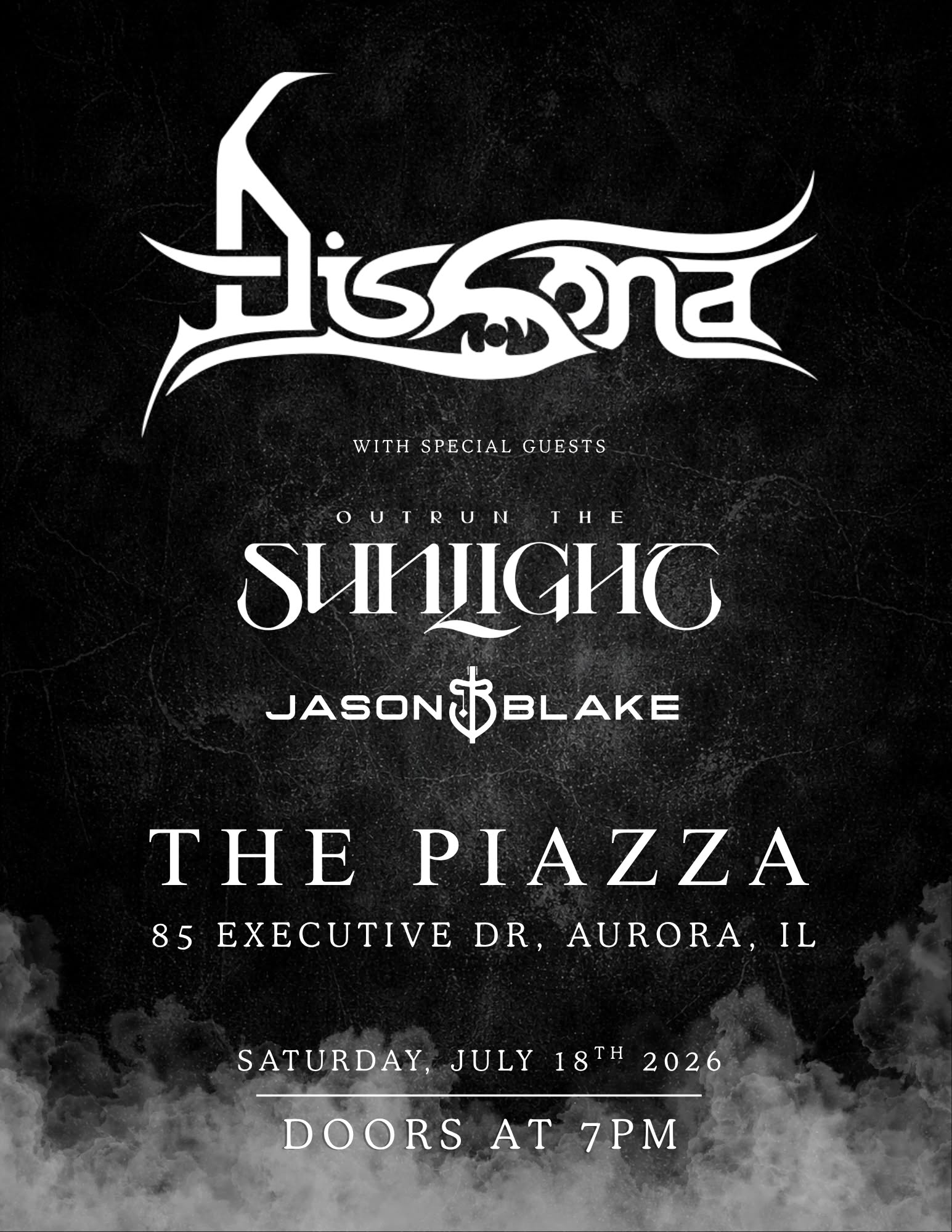 DISSONA, OUTRUN THE SUNLIGHT, JASON BLAKE
