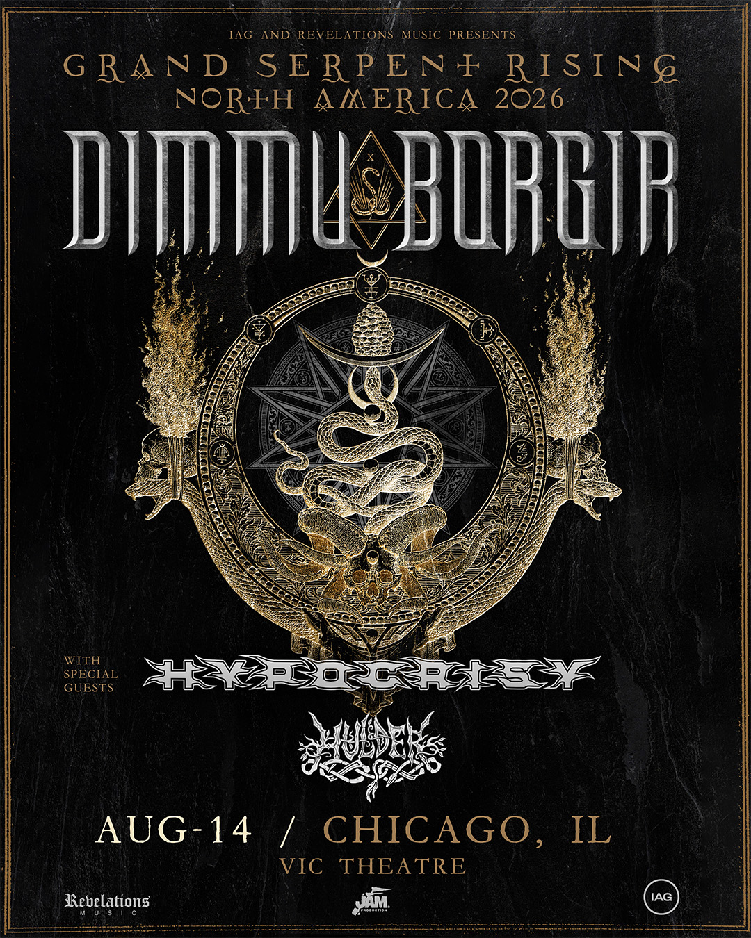 DIMMU BORGIR, HYPOCRISY, HULDER
