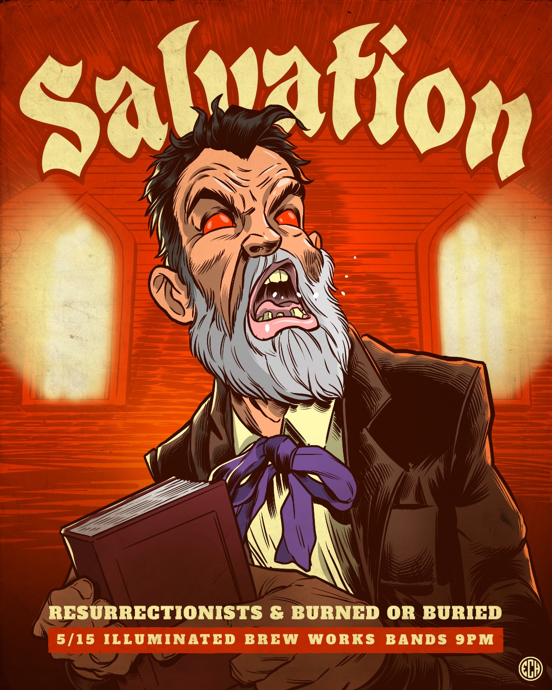 SALVATION, RESURRECTIONISTS, BURNED OR BURIED