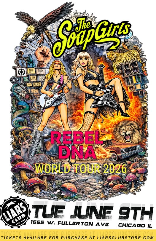 THE SOAP GIRLS, REBEL DNA