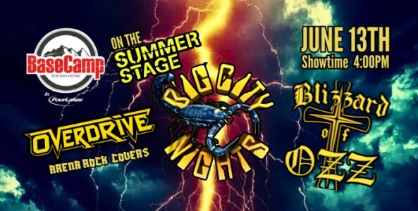 BIG CITY NIGHTS, BLIZZARD OF OZZ, OVERDRIVE
