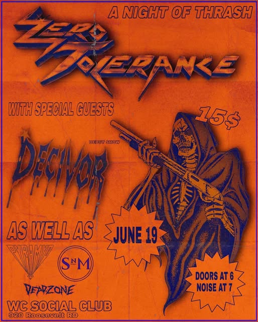 ZERO TOLERANCE, DECIVOR, PYRAMYD, DEADZONE, S N M