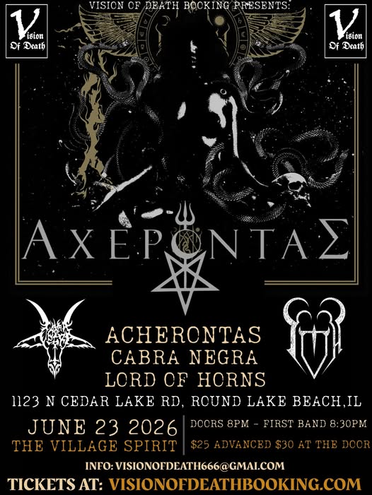 ACHERONTAS, CABRA NEGRA, LORD OF HORNS