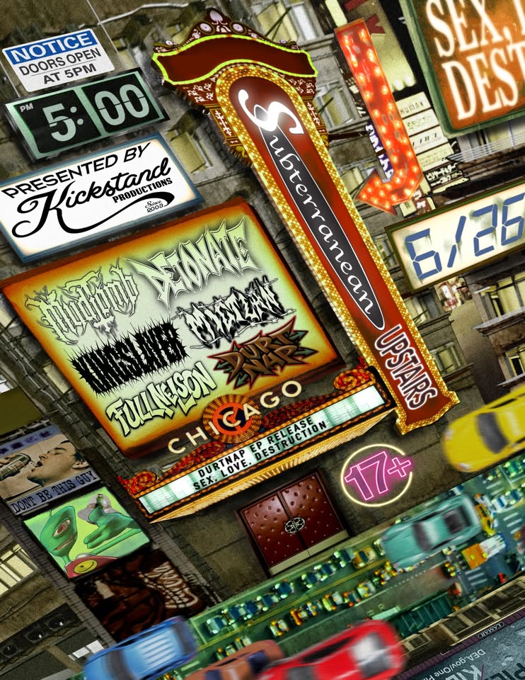 DURTNAP, FULL NELSON, MUDTOMB, KINGSLAYER, DETONATE, MICTLAN