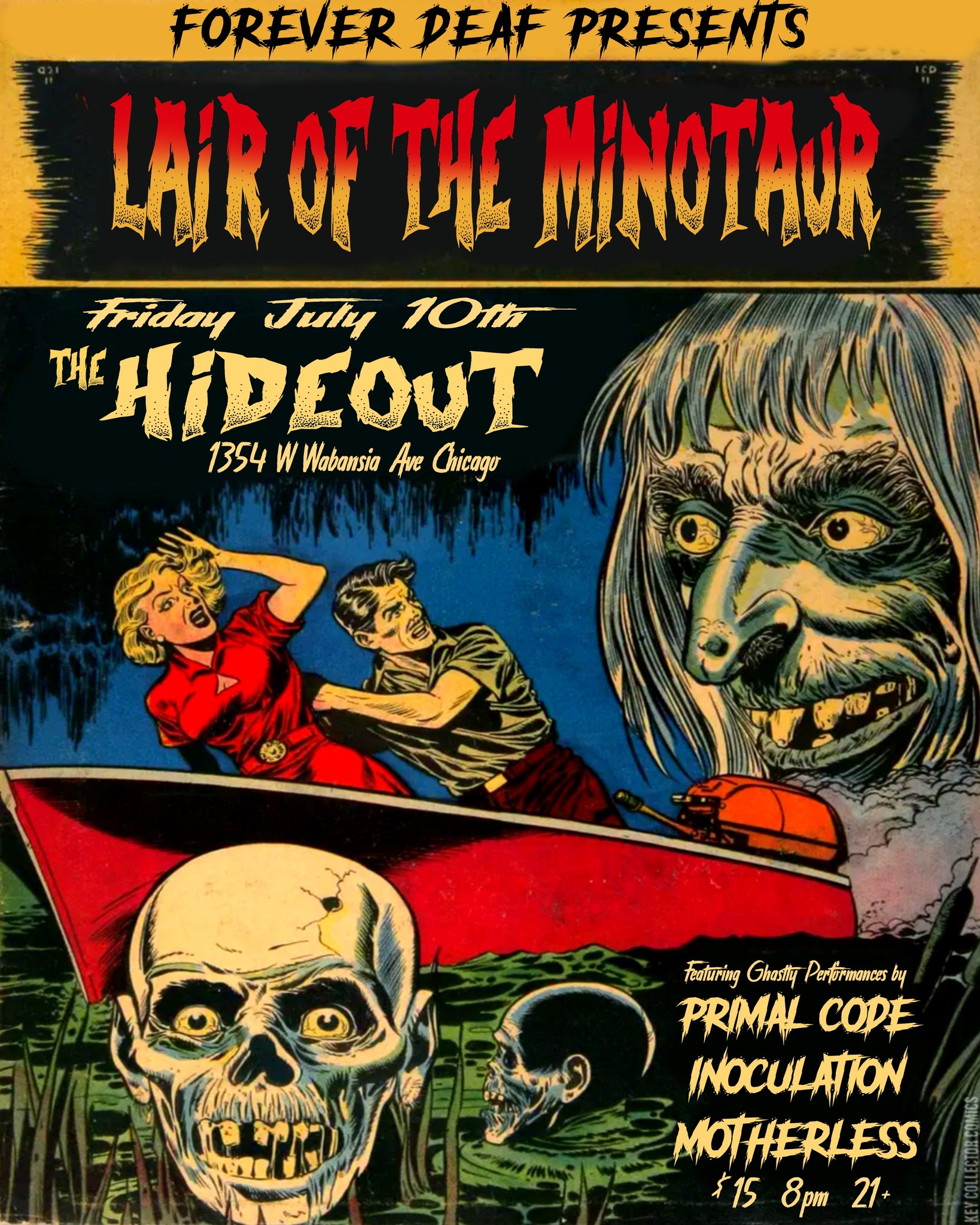 LAIR OF THE MINOTAUR, PRIMAL CODE, INOCULATION, MOTHERLESS