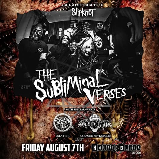 SUBLIMINAL VERSES, REIGN IN BLOOD, CITY OF EVIL