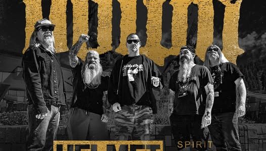 DOWN, HELMET, SPIRIT IN THE ROOM