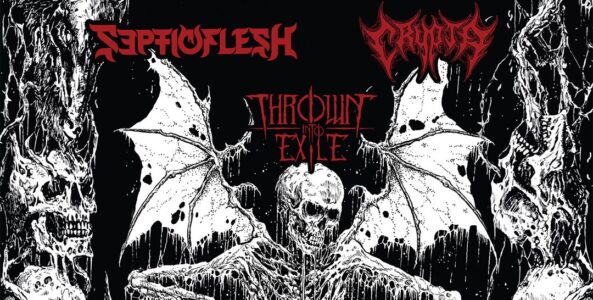 ARCH ENEMY, THE BLACK DAHLIA MURDER WITH SEPTICFLESH, CRYPTA, THROWN INTO EXILE