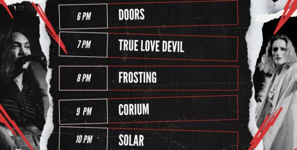 TRUE LOVE DEVIL, FASTING, CORIUM, SOLAR, RISE FROM RUIN