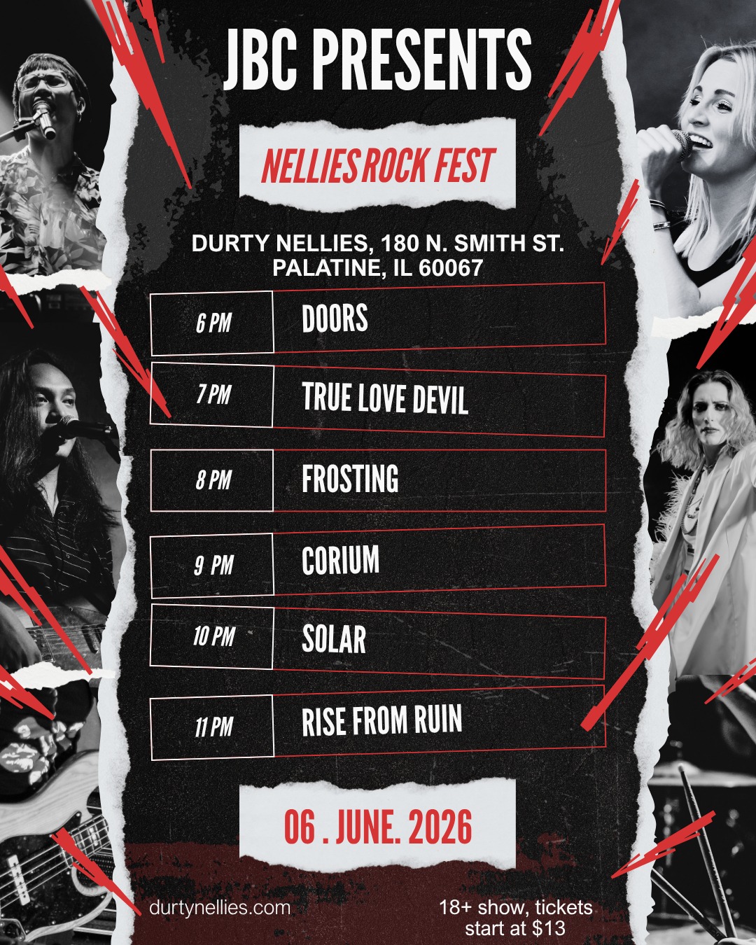 TRUE LOVE DEVIL, FASTING, CORIUM, SOLAR, RISE FROM RUIN