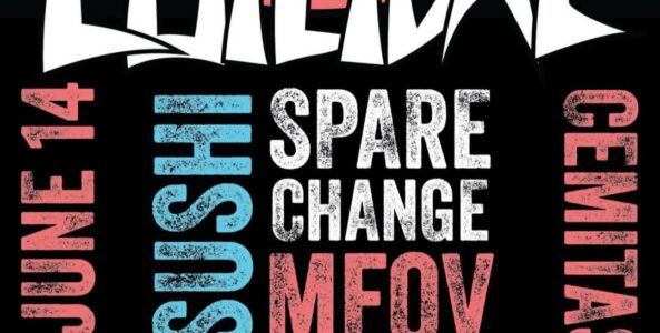 LUICIDAL, SPARE CHANGE, SUSHI & MFOV