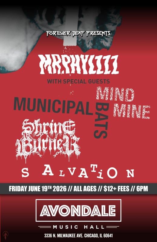 MR.PHYLZZZ, SHRIBNEBURNER, MUNICIPAL BATS, MIND MINE
