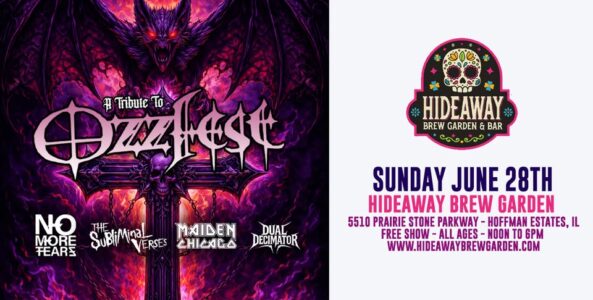 THE SUBLIMINAL VERSES, NO MORE TEARS, MAIDEN CHICAGO, DUAL DECIMATOR