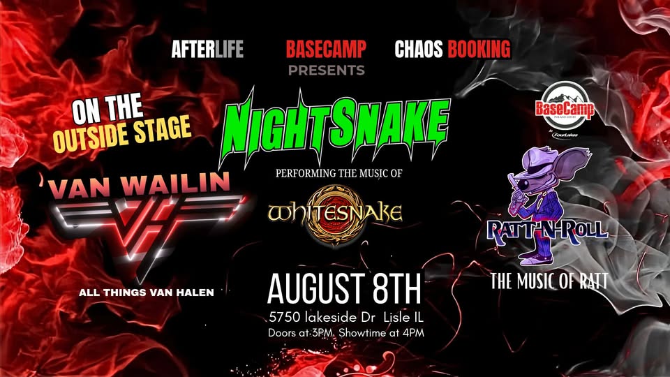 NIGHTSNAKE, VAN WAILIN, RATT-N-ROLL