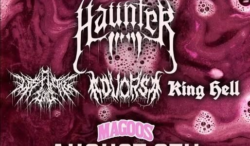 DEJECTED, KING HELL, HAUNTER, ADVORSA