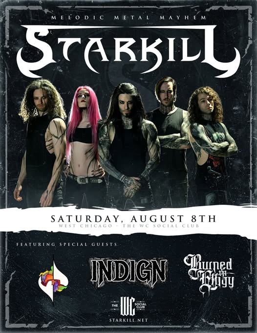 STARKILL, INDIGN, BURNED IN EFFIGY