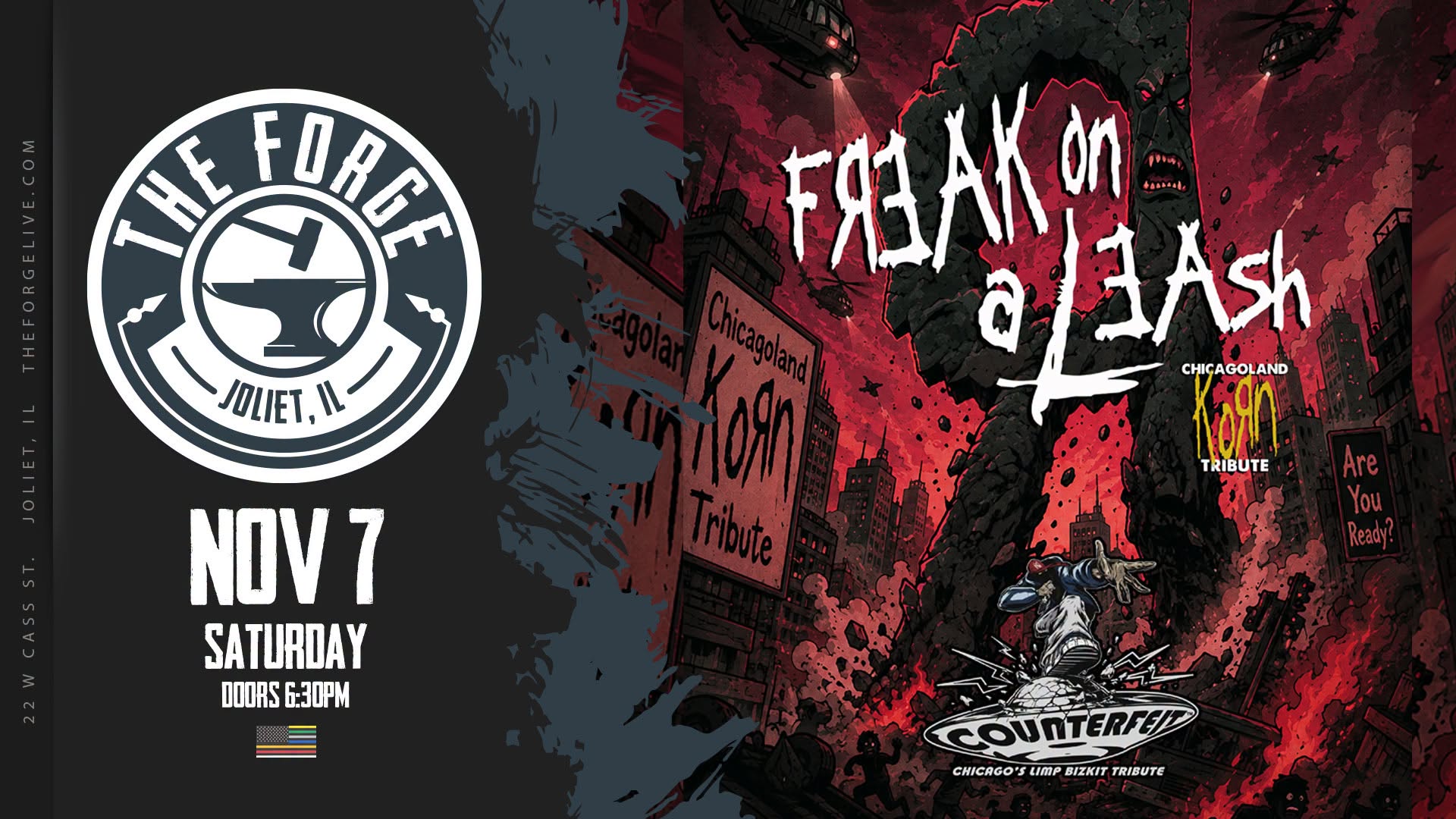 FREAK ON A LEASH, COUNTERFEIT
