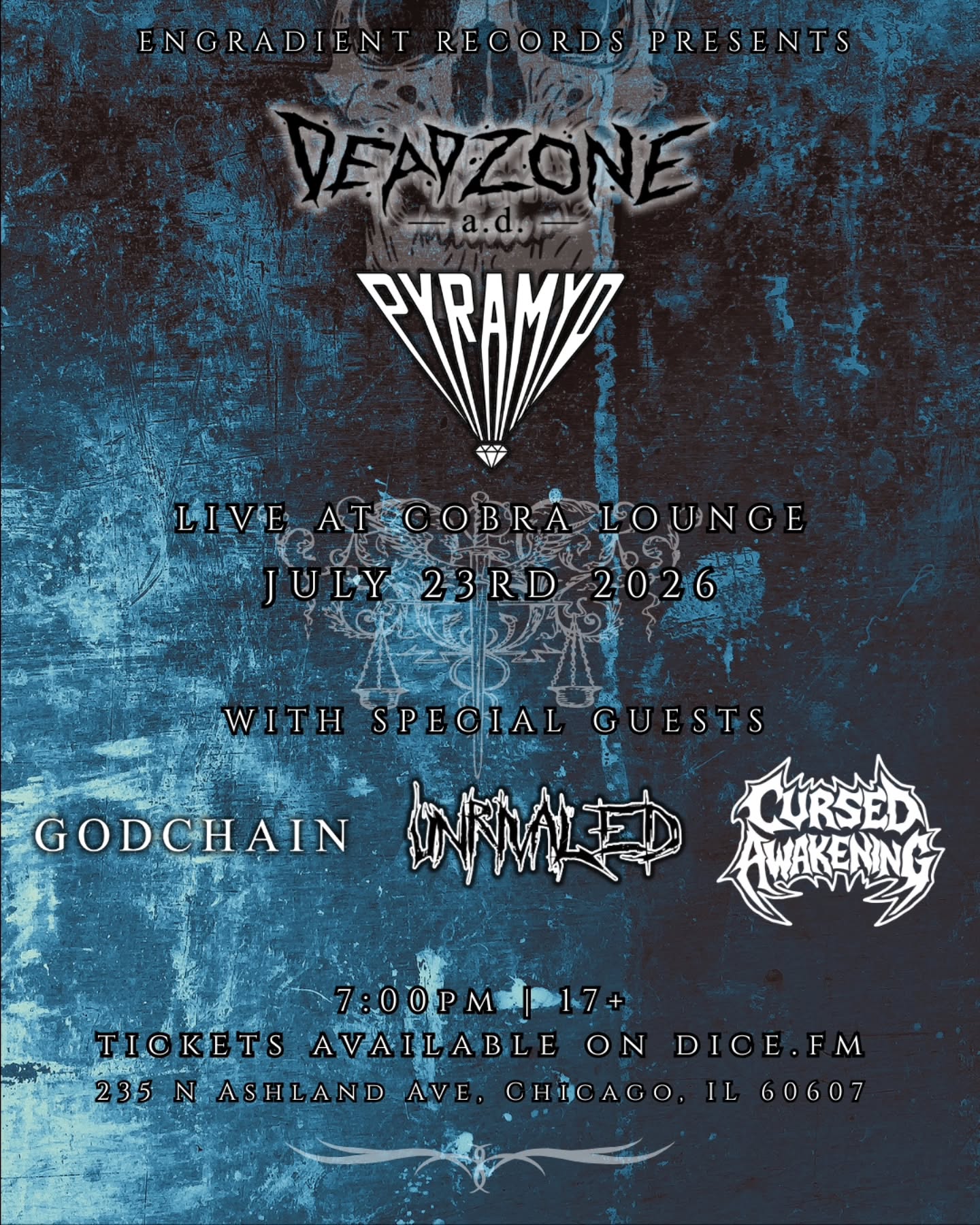 DEADZONE, PYRAMYD, GODCHAIN, CURSED AWAKENING