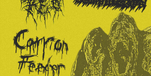 TO VIOLENTLY VOMIT , CRONOS COMPULSION, GONZO VIOLENCE, DEATH FILE RED